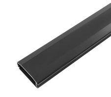 Hagor HA Cablecover Click 110 Black Aluminium Kabelkanal mit Klappdeckel