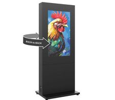 Hagor HP Kiosk 50" FS - B2B Indoorstele Portrait