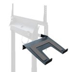 Hagor HP Twin Lift - Laptop Holder Black Optinale Laptop-Ablage