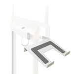 Hagor HP Twin Lift - Laptop Holder White Optionale Laptop-Ablage