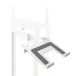 Hagor HP Twin Lift - Laptop Holder White Optionale Laptop-Ablage