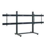 Hagor comPROnents® Standsystem freistehend für 2 Displays 75-86 Zoll