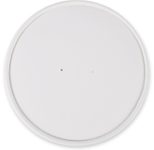 NATURE Star Deckel für Einweg-Suppenbecher, 15 cm, weiß