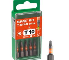 SPAX Bits T10 T-STAR Plus, 5St.