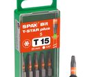 SPAX Bit T15 T-STAR Plus, 5St.