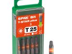 SPAX Bits T25 T-STAR Plus, 5St.