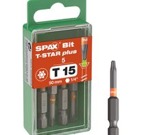 SPAX Bits T15 T-STAR Plus, 5St.