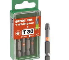 SPAX Bits T30 T-STAR Plus, 5St.