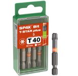 SPAX Bits T40 T-STAR Plus, 5St.