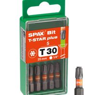 SPAX Bits T30 T-STAR Plus, 5St.