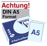 Clairefontaine Trophée DIN A5 hellblau 80 g/m²