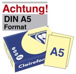Clairefontaine Trophée DIN A5 gelb 80 g/m²