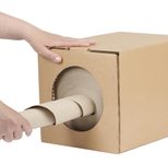 WIHEDÜ Paper-Box Polsterpapier 35,5 cm x 450,0 braun