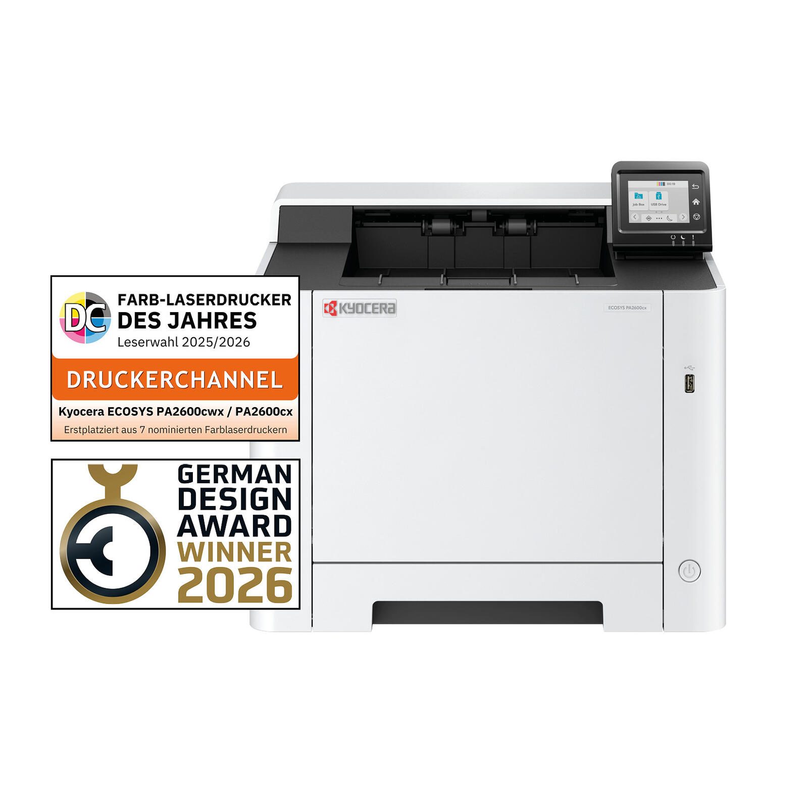 KYOCERA ECOSYS PA2600cwx/Plus  Farblaserdrucker video preview