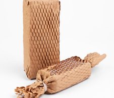 sax design Wabenverpackungspapier 20cmx20m braun