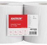 KATRIN® Industrieputzrolle XL, 2-lagig, weiß