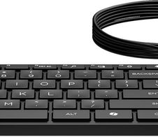 HP 320K-Tastatur für Desktop-PC, kabelgebunden