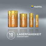 Varta LR20, Alkali, 1,5 V, 2 Stück(e), Weiß, Gelb
