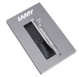 LAMY Schreibset logo brushed schwarz