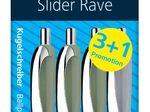 Schneider Slider Rave XB Kugelschreiber organic green 0.7 mm Schreibfarbe: Blau, 3 St. + GRATIS 1 Slider Rave XB weiß
