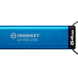 Kingston IronKey Keypad 200C - USB-Stick - 64 GB