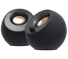 Creative Labs Creative Pebble V3 - Lautsprecher - für PC - 2.0-Kanal - kabellos - Bluetooth - USB - 8 Watt (Gesamt)