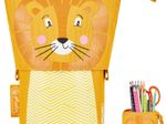 herlitz Stiftehalter Lion 14,0 x 7,5 x 18,5 cm gelb