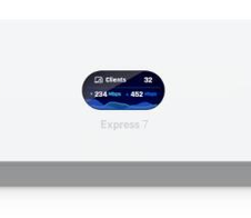 Ubiquiti UniFi Cloud Gateway Express 7 Wi-Fi 7 1x2.5G 1x10G