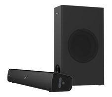 Creative Labs Creative Stage V2 - Soundleistensystem - für TV/Monitor - 2.1-Kanal - kabellos - Bluetooth - 80 Watt (Gesamt)