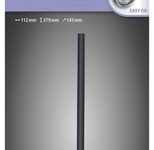 tesa Toilettenbürste MOON schwarz, Glas