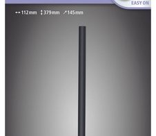 tesa Toilettenbürste MOON schwarz, Glas