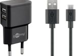 goobay Ladeakabel 12W schwarz