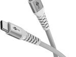 goobay USB-C Textilkabel 2m weiß