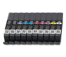 Canon Original PFI-5100 Druckerpatronen - 10er Set Multipack C,  M, Y, PBK, MBK, GY, PC, PM, R, CO