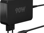 goobay Ladekabel mit Adapter 90 W schwarz