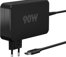 goobay Ladekabel mit Adapter 90 W schwarz