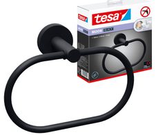 tesa Handtuchhalter MOON schwarz, matt