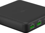 goobay Multiport-Tischladegerät GaN 65W schwarz