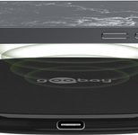 goobay Ladeadapter kabellos 15W schwarz