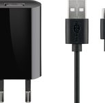 goobay Ladeakabel USB-C 5W schwarz