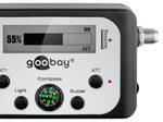 goobay Satelliten-Finder mit digitaler Pegelanzeige