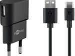 goobay Ladeakabel USB-C 5W schwarz