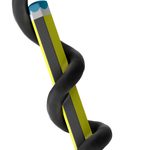 goobay LAN-Kabel CAT6A 0,15m schwarz