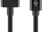goobay USB-C/DP Kabel 3m schwarz