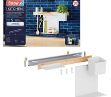 tesa Küchenorganizer S weiß