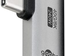 goobay USB4 90° Adapter