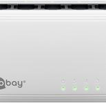 goobay Netzwerkswitch 5-fach
