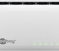 goobay Netzwerkswitch 5-fach