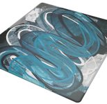 CHERRY XTRFY GP4 Gaming-Mauspad Schwarz, Blau, Grau