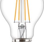 Philips CorePro - Glühbirne mit LED-Filament - Form: A60 - klar Finish - E27 - 4.3 W - Warmweiß - 2700 K